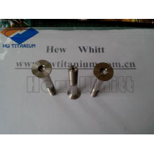 GR5 titanium hex socket bolts flat head